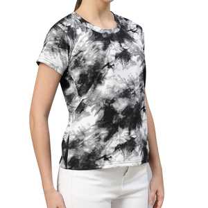 Camiseta de Algodón para Mujer, Logotipo Personalizado, Jersey Liso, Manga Corta, Transpirable, Estilo Urbano, Alta Calidad, 100% Premium - Product Image 5