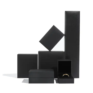 Custom Logo Luxury Hard Jewelry <b>Box</b> Packaging for Necklace Ring <b>Earrings</b> Bracelet Premium <b>Gift</b> <b>Box</b> - Product Image 3