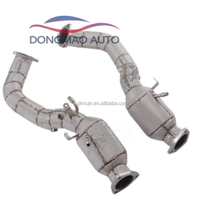 Collecteur <span class=keywords><strong>d</strong></span>'échappement haute performance en acier inoxydable avec fonction <span class=keywords><strong>d</strong></span>'<span class=keywords><strong>isolation</strong></span> pour Porsche 718 GT4 RS 4.0L - Product Image 3