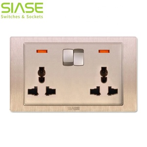 Enchufe de Pared Universal Eléctrico con Interruptor <span class=keywords><strong>SIASE</strong></span> de 13 Amperios y 3 Pines con USB - Product Image 5
