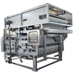 Automático de máquina de deshidratación de lodos prensa de correa de filtros