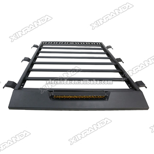 Pour <span class=keywords><strong>Suzuki</strong></span> Jimny galerie de toit avec lumière LED JB64 JB74 2018 2019 2020 2021 <span class=keywords><strong>2022</strong></span> 2023 2024 haut bagages barre transversale Rail panier support - Product Image 2