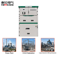 NIRCEE KYN61-40.5 Appareillage de commutation moyenne tension pour la distribution d'énergie des postes de transformation industriels, configuration complète de câbles sur barres omnibus
