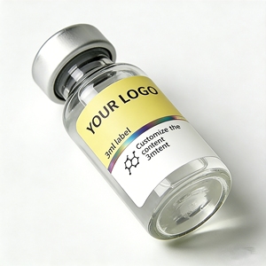 Etichette Professionali in Vinile Anti-Contraffazione da 3ml, 5ml, 10ml per Fiale Mediche e Industria Biotech - Product Image 6