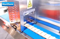 Machine à découper à ultrasons pour la pâte à biscuits et les bonbons au nougat, pour les industries de la boulangerie et de la vente au détail, équipement de cuisine