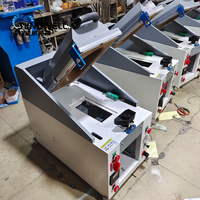Machine à presser les semelles automatique à tête unique, à pression d'air, à poste unique, pour la fabrication de chaussures