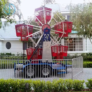 Grande Roue Amusante de Parc d'Attractions Extérieur avec Remorque pour Enfants en Promotion - Product Image 1