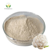 Poudre de chou-fleur de vente chaude Pure 100% poudre d'extrait de chou-fleur biologique naturel