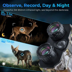 Jumelles numériques de vision nocturne avec écran couleur de 3 pouces, résolution 640x512, zoom 3x et enregistrement vidéo - Product Image 4