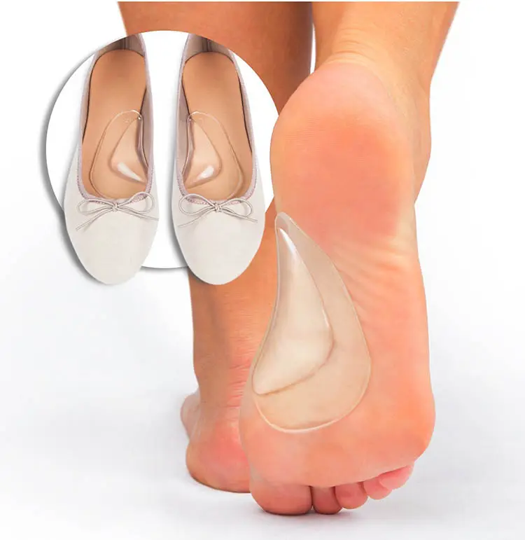 สนับสนุนใส่รองเท้าสำหรับ Flat Feet Insoles Fasciitis Plantar บรรเทาอาการปวดสำหรับสตรีและผู้ชาย