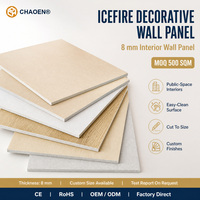 Panneau Icefire, panneau mural ignifuge de classe A, en fibrociment sans amiante, de qualité supérieure, pour hôpitaux et écoles