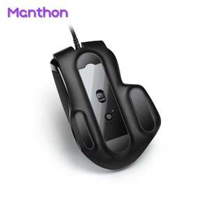 Ratón Inalámbrico Óptico Profesional para Juegos de 18000 DPI con <span class=keywords><strong>USB</strong></span> Tipo <span class=keywords><strong>C</strong></span> para Deportes Electrónicos, Ratón Ergonómico para Juegos - Product Image 3