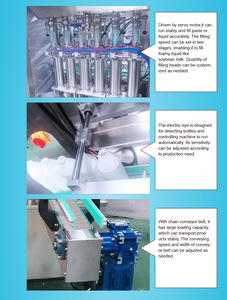 Máquina de llenado de líquido eléctrico Digital, rellenador automático de cosméticos, crema de miel, pistón, pasta, máquina de llenado de líquido - Product Image 4