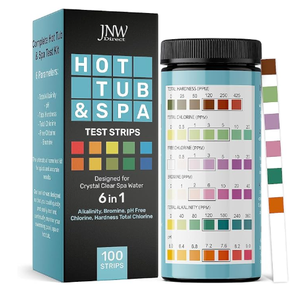 Kit personnalisé de <span class=keywords><strong>mesure</strong></span> du <span class=keywords><strong>pH</strong></span> pour piscine et <span class=keywords><strong>spa</strong></span>, bandelettes de <span class=keywords><strong>pH</strong></span> 2-en-1, <span class=keywords><strong>mesure</strong></span> du chlore/brome libre 6,8~8,4, alcalin/acide - Product Image 5