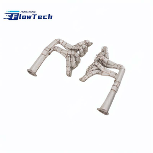 Colectores de Escape de Alto Flujo FlowTech SS304 de Acero Inoxidable con Protector Térmico para Aston Martin DB9 6.0L V12 - Product Image 3