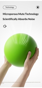 Ensemble de boîtes cadeaux personnalisées OEM avec logo pour les jeux d'intérieur pour enfants, ballon rebondissant silencieux en mousse PU, jouet de sport - Product Image 5