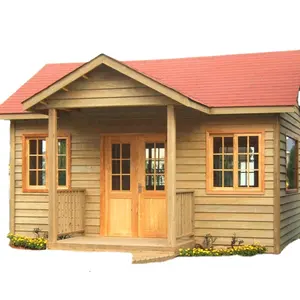 可定制的木材制成的小屋的家庭生活木屋木别墅
