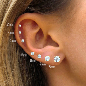Boucles d'oreilles pendantes ROXI Fashion minimalistes en argent sterling 925 avec breloque papillon creuse - Product Image 2