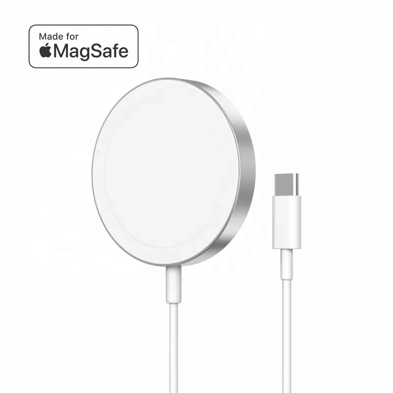 For Apple MFi charger with Magsafe certified 15W wireless charger for iPhone 13/12 Wireless Charging Pad Magnets