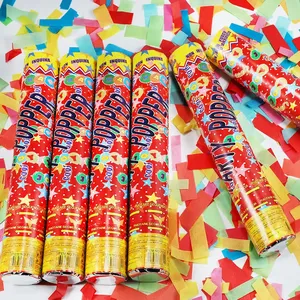 Amour joie <span class=keywords><strong>Festival</strong></span> écrasé feuille d'or célébration confettis canon anniversaire mariage célébration confettis canon fête Popper - Product Image 1