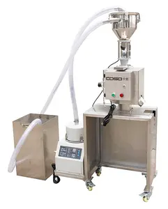Separador de partículas em pó totalmente automático, máquina de classificação automática de grãos, alimentação vibratória, separador de plástico e metal