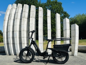 Bicicleta Eléctrica Híbrida de Última Generación con Cesta Gratis, 500w 15ah, Apta para Uso Doméstico, Modelo R008 con Motor Trasero - Product Image 1