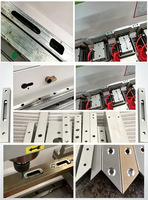 Fixation magnétique pour fraiseuse CNC, perceuse, rainureuse, pour panneaux ignifuges et meubles domestiques