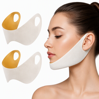 Patch revitalisant en hydrogel pour le visage, effet lifting en V, définition de la mâchoire, or 24K, marque privée
