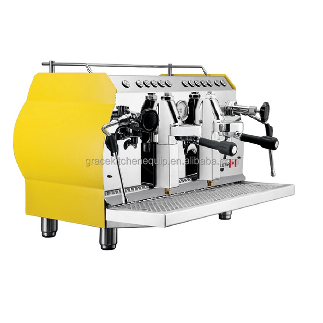 GRACE New High Quality Stainless Steel 9 Bar Pressure Semi-Automatic Espresso Machine Programmable Functions Commercial Grade