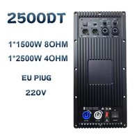 Module Amplificateur Professionnel pour Haut-Parleur Actif 1500W, Boîtier Métallique, Impédance 8 Ohms et 4 Ohms, Amplificateur Audio Haute Puissance