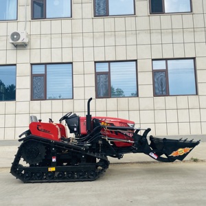 Tractor sobre orugas 50HP 60HP con cubo y excavadoras/25hp 35HP Mini tractores sobre orugas pequeños utilizados para <span class=keywords><strong>campo</strong></span> de arroz y <span class=keywords><strong>campo</strong></span> seco - Product Image 3