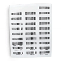 Support Étiquettes auto-adhésives personnalisées Étiquettes de format A4 Codes QR pour imprimante laser à jet d'encre