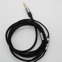 Câble d'écouteurs, bricolage, pour téléphone portable, mp3, écouteur avec microphone