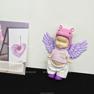 Cool Girl Outfit for Sonny Angel New Outfit Decoration and <b>Display</b> Doll Clothes Top & Pants with Wings set Wholesales - Product Image 3