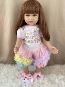 Muñeca Bebé Reborn R&B, Linda, de Vinilo Completo, Lavable, Tipo <span class=keywords><strong>Lol</strong></span>, Recién Nacida, 55 cm, Regalo para Niños - Product Image 6