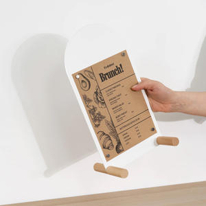 カスタムデスクトップ磁気卓上アーチサインボードサインテーブルスタンド - Product Image 4