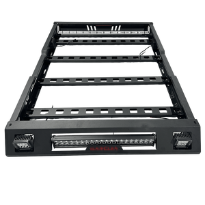 Canasta Portaequipajes Universal para Techo de <span class=keywords><strong>Camioneta</strong></span>, Compatible con Lc76 Lc80 Fj79 207-2021, Portaequipajes de Acero - Product Image 5