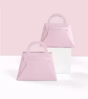 Boîtes à bonbons personnalisées pour baby shower et mariage, en carton ivoire, avec insert en aluminium, auto-érectables, recyclables, sans danger pour les aliments, imprimé floral