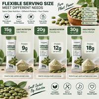 Protéine de graines de citrouille en sachet individuel 30g – Poudre protéinée végétale végane pour la gym, l'hôtel, les voyages – Pour propriétaires de marques et distributeurs