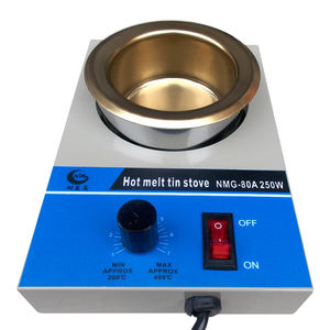 หม้อบัดกรีอิเล็กทรอนิกส์ปรับอุณหภูมิได้กำลังไฟ350วัตต์สแตนเลสพร้อมตัวหม้อไทเทเนียมความจุ5 .07lb/2300G - Product Image 5