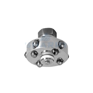 Bola de limpieza rotativa Lechler serie 579, material PEEK 316L, para limpieza de tanques y tuberías - Product Image 4