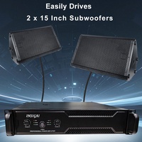 Amplificateur Professionnel d'Équipement Sonore, Enceinte, Amplificateur de Son, Scène, Système de Sonorisation PA