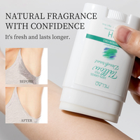 Bâton de déodorant naturel de suif en aluminium et sans parabène Déodorant anti-transpirant pour femme