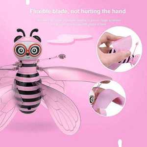 Mini abeille volante Drone Induction jouets main détection hélicoptère balle volante jouet pour enfants en plastique abeille Drones cadeaux hélicoptère RC - Product Image 4