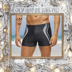 Calzoncillos bóxer personalizados para hombre, estampados por sublimación, pantalones cortos de surf, traje de baño, 1 pieza para adultos - Product Image 2