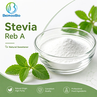 BeimooBio Stevia Rebaudioside en poudre, pureté 98%, durée de conservation de 2 ans, pour le développement de formules de boissons, édulcorant