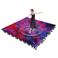 Écran LED interactif géant pour piste de danse, allée, scènes de mariage, mur LED sur pied pour jeux d'enfants et affichage de tuiles