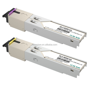 ตัวรับส่งสัญญาณใยแก้วนำแสง80กม. 1.25G โมดูล SFP โหมดเดียว1000 T-1490nm ฐานขั้วต่อ R1550nm SC DDM SMF รับประกัน36เดือน - Product Image 1