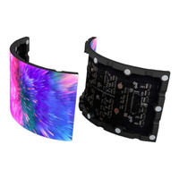 Écran LED flexible couleur pleine gamme P2, écran publicitaire vidéo commercial pour supermarché, aéroport, magasin de détail