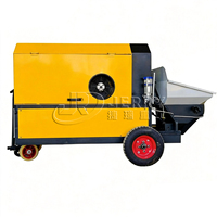Mini-pompe diesel pour colonnes de construction secondaire, portable, conception à faible coût de main-d'œuvre